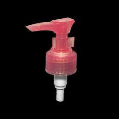 China 1.0ml 24/410 hand Lotion Dispenser , rose red Pump Plastic PP for liquid for sale