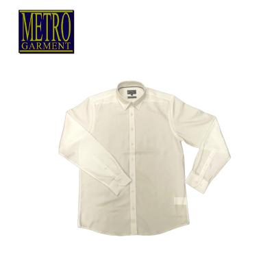 China BEST SALE Breathable White Smart Causal Long Sleeve Men Shirts for sale