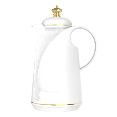 China PORTABLE Vacuum Jug Custom Liner Plastic Glass Coffee Pot For Family Use Hot Pot Coffee Jug Arabic for sale