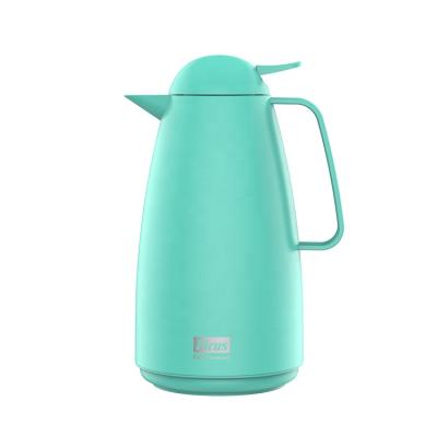 China High Quality Plastic Vacuum Jug Business Shell Coffee Jug Insulated Glass Insulated Kettles for sale