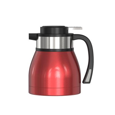 China PICUS 1L Stainless Steel Metal Vacuum Thermos Coffee Carafe High Quality PORTABLE Stainless Steel Coffee Pot for sale