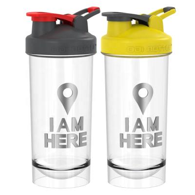 China Sustainable Protein Shaker Plastic Bottle Customized Fitness Sport Shaker for sale