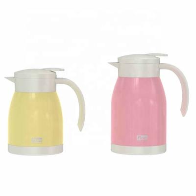 China Double Wall Vacuum Coffee Pot BPA Thermos Water Jug Eco-friendly s/s Sustainable Cute Coffee Jug Tea Set FREE for sale