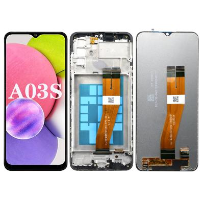 China LCD Display For Samsung For Galaxy A03s Screen A03S LCD With Frame 6.2 inch for sale