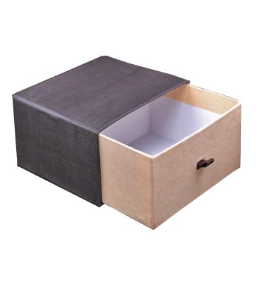 China Chinese High End Luxury Brown Magnetic Closure Materials Custom Recycled Packaging Boxes for sale