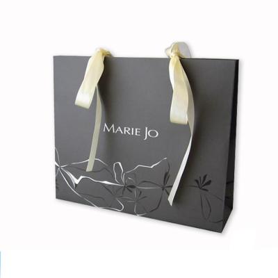 China Wholesale Custom Recyclable White Paper Bag High Quality Paper Bags With Handle Bags With Your Own Logo for sale