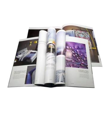 China 100% eco-friendly custom color catalogs printing A4 magazine design new book style flyer and brochure printing for sale