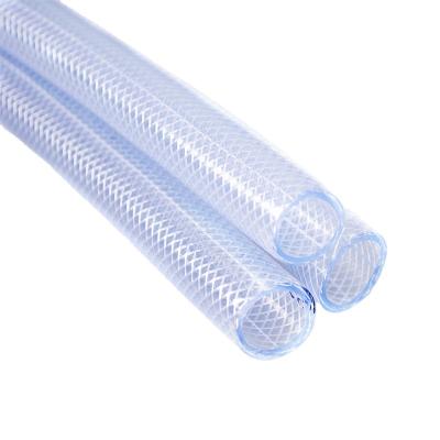 China Industrial PVC Water Pipe Fiber Reinforced Transparent Plastic Pipe , Reticulated Pipe Inner Diameter Is 25mm for sale