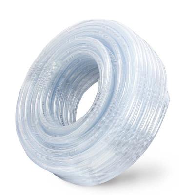 China Industrial Add Line Four Season Soft Garden Hose Reinforced Net Hose PVC Fiber White Hose 16 Water Pipe 20 25 32 for sale