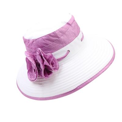 China Wholesale 9 Circle Drawstring Breathable Bucket Hats New Flower Fashion Fisherman Bucket Hats for sale