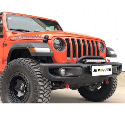 China JL Accessories Steel Front Bumper With Circle For Jeep Wrangler JL 2018 for sale