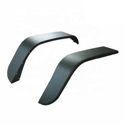 China Black Powder Coating Steel Fender Flares For Jeep Wrangler JL for sale