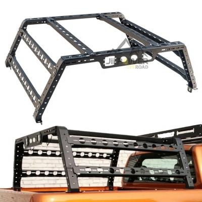 China Adjustable UNIVERSAL Galvanized 3mm Steel Adjustable Truck Bed Rack for sale