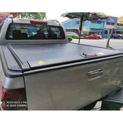 China Locking OEM 4x4 Tonneau Cover Roll Aluminum Flip Up Cover Pick Up Truck Bed Cover for sale