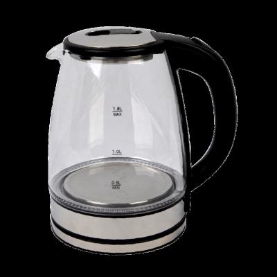 China Free Sample 360 ​​Degree Manufacturing Smart Stainless Steel Low Rotation Electronic Glass Water Tea Electric Kettle for sale