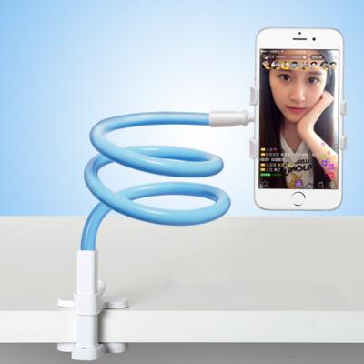 China 360 Adjustable Rotating Flexible Arm Gooseneck Cell Phone Clamp Stand Holder for sale