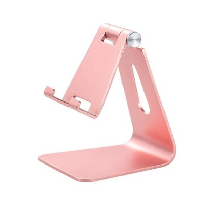 China Z4a Aluminum Alloy Adjustable Solid Table Mobile Phone Stand Desktop Holder for sale