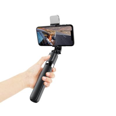 China With LED Fill Light L03s Tabletop Live Broadcast Tripod Handheld Selfie Stick With LED Light for sale