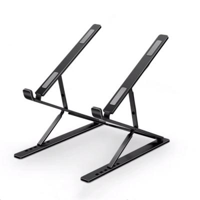 China (Height) N8 Adjustable Hollow Folding Aluminum Notebook Storage 17inch Laptop Stand for sale