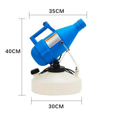 China 6-8 Meters 2021 Portable Small Size Fogger Ulv Machine Series Hot Selling Electric Cold Sprayers Price for sale