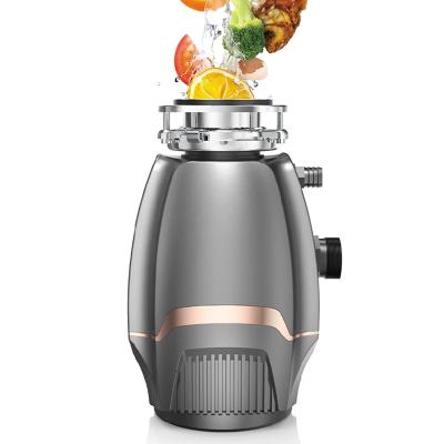 China Disposal 3 Level Continuous Clean Food Waste Food Waste Feed 1Hp 560w Air Switch Control Kitchen Sink Grinder 1500ml & Sound Reduction for sale