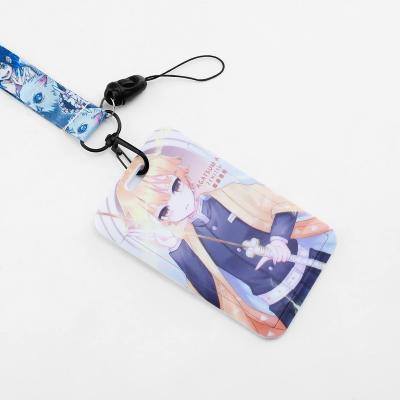 China Hot Selling ID Card Holder/Key/Phone Lanyards/ID Point Holder/Cartoon Anime Logo Promotion Lanyard For Exhibition Custom 20mm for sale