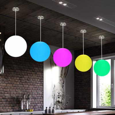 China PE plastic glowing drop ball light for sale