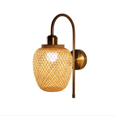 China Luxus-Bamboo-Gewebewandlampe - Bambus-Korridorlampe - Hängende Bambus-Rattan-Lampe zu verkaufen