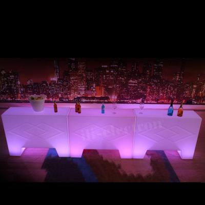 China Remote control plastic led corner bar for sale