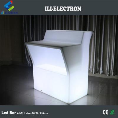 China outdoor plastic colorful led mobile bar for sale