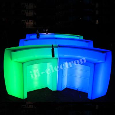 China Portable Glowing Small Bar Counter For Indoor And Outdoor for sale