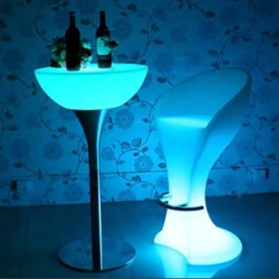 China High End Metal Stand Led Stand Up Bar Tables Remote Control à venda