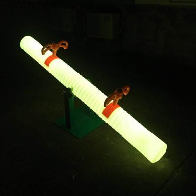 China Color Changing Plastic Led Lighted Seesaw For School for sale