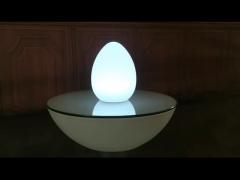 USB rechargeable led egg table lamp LED built-in lithium batteryfor Bedroom