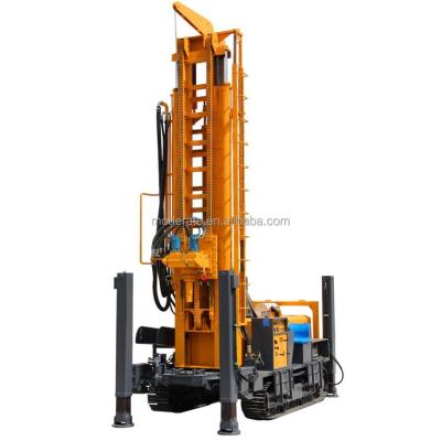 China Multifunction Well Farms Deep Water Drilling Rig 680m Crawler Mounted Rotary Borehole Machine for sale