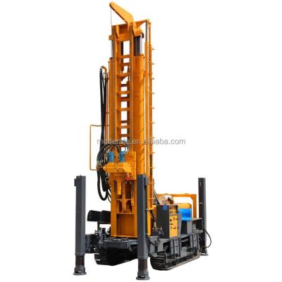 China Well Multifunction Crawler Mounted Well Farms 580m Deep Water Drilling Rig Rotary Borehole Machine for sale