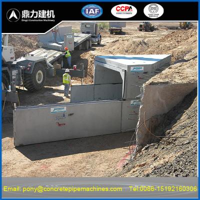 China precast concrete culvert box mold for sale