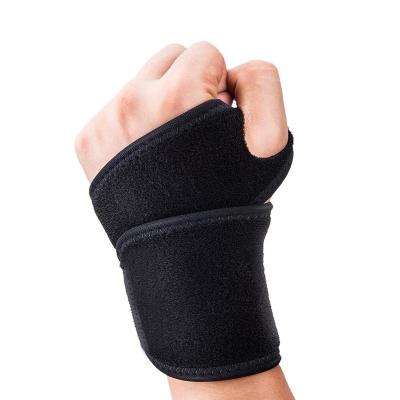 China Strong Support and Adjustable Carpal Tunnel Compression Wrist Brace with Adjustable Thumb Stabilizer Support Wrist Wraps for sale