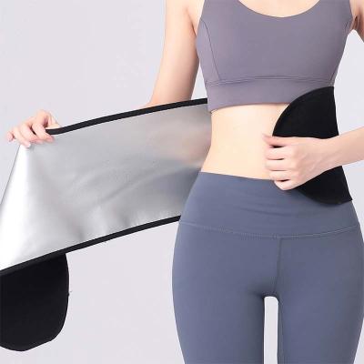 China Adult Customized Colorful Neoprene Elastic High Waist Sweat Slimming Trimmer Belt for sale