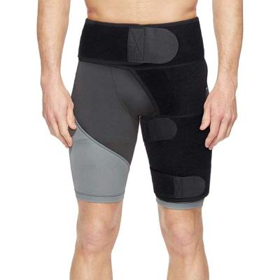 China Breathable material; Double adjustment straps; Hot Sale Lumbar Brace Orthosis Brace Hip Joint Pain Hip Thigh Support Groin Support Hip Brace Joint Orthosis Brace Lumbar Belt for sale