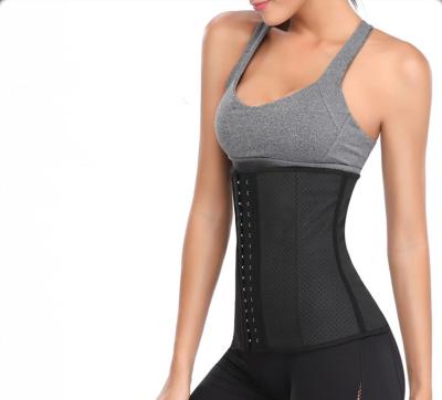 China Breathable Breathable Lengthened Sports Support Mesh Protective Mesh Bodybuilding Corset Latex Sweat Belt For Abdominal Contraction for sale