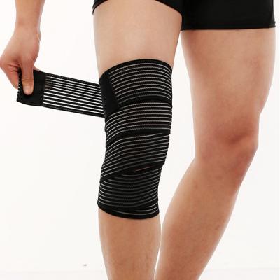 China High Elastic Knee Bandage Elbow Support 1 Pair High Elastic Thigh Compression Wrap Wrist Bandage For Relieve Muscle Pain Sprain Sports Injury for sale