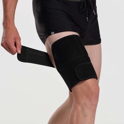 China Best Selling Hip Stabilizer High Quality Hot Effective Groin Brace Adjustable Thigh Support Leg Compression Wrap Sleeve for sale