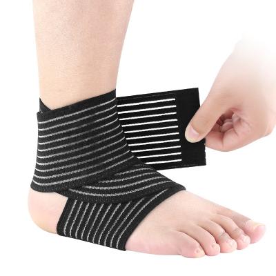 China Universal Bandage Support High Elastic Ankle Thigh Compression Wraps for Relieve Muscle Pain Sprain Sports Injury for sale