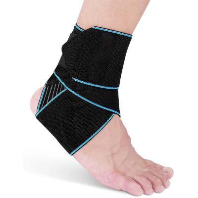 China Daily Life + Hot Selling Sports Ankle Wrap Silicone Anti Slip Compression Ankle Straps Ankle Support Belt for sale