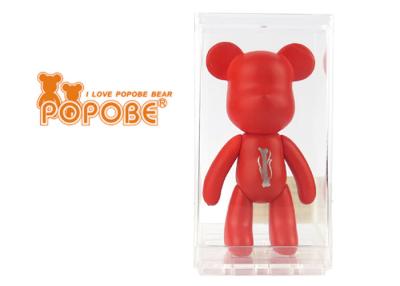 China Unique Red Strength Character POPOBE Cute Bear Toys Room Decoration for sale