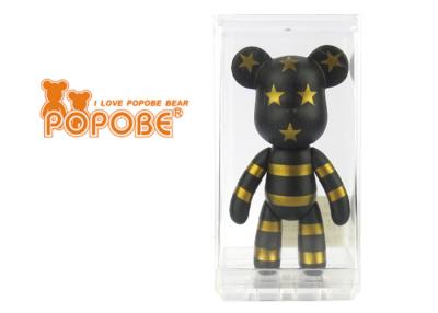 China el oso lindo de oro brillante negro de 3-Inch/los 8.2CM juega el regalo de la Navidad de Decortive en venta