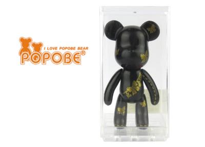 China Negro plástico - juguetes lindos del oso de los regalos delicados del oro, oso de POPOBE 3 pulgadas en venta