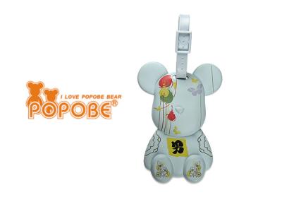 China OEM Fashion POPOBE Bear Wedding Gift Luggage Tags for Honeymoon Travel for sale