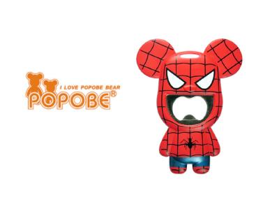 China Cute POPOBE Spider Man Promotional Bottle Openers , Beer Bottle Opener for sale